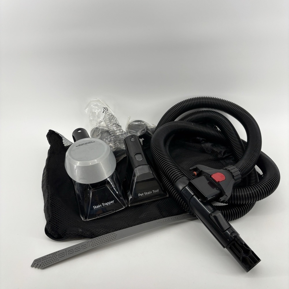 BISSELL ProHeat 2X Revolution Carpet Cleaning Pet Hose Attachments Parts w Bag